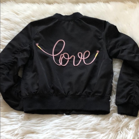 H&M size 12/13 girls bomber jacket - Picture 6 of 6